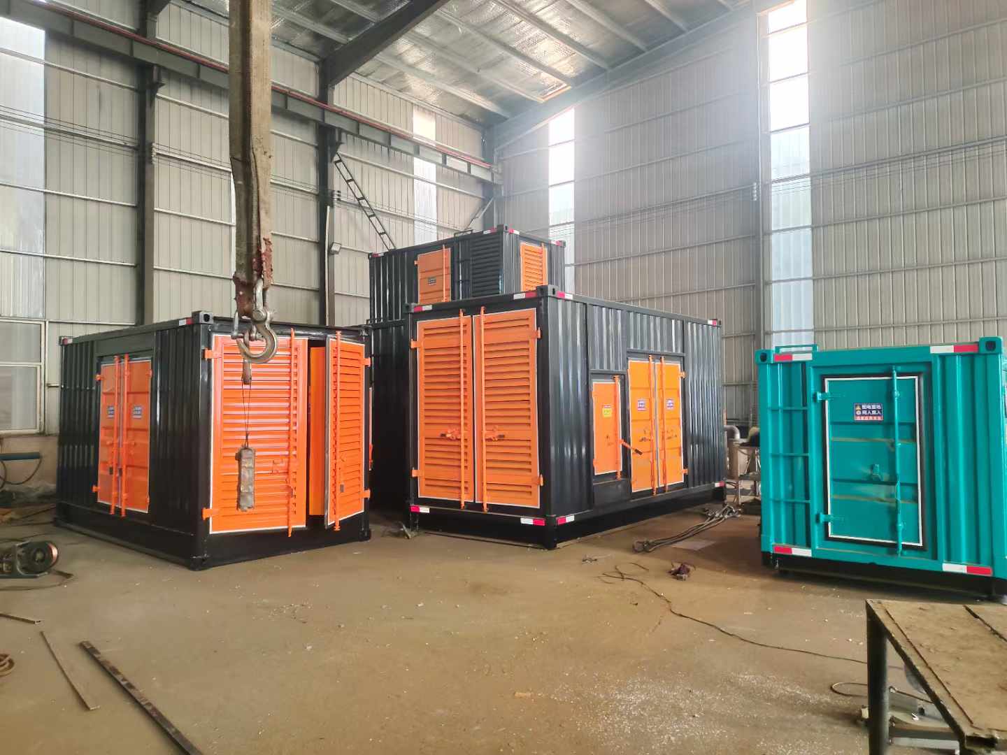 西岗500kw柴油发电机组可以带动多少功率设备？